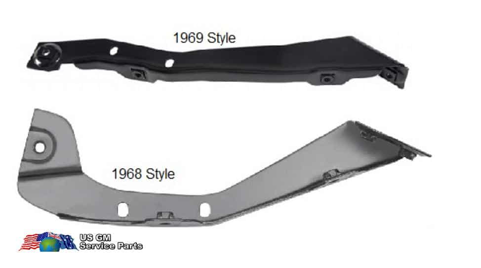 Headlamp Actuator Brackets: 68 or 69 RS - Choose (ea)